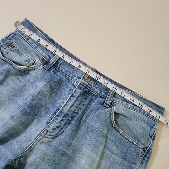 Aeropostle Men's Driggs Slim Boot Blue Jeans - Picture 5 of 16